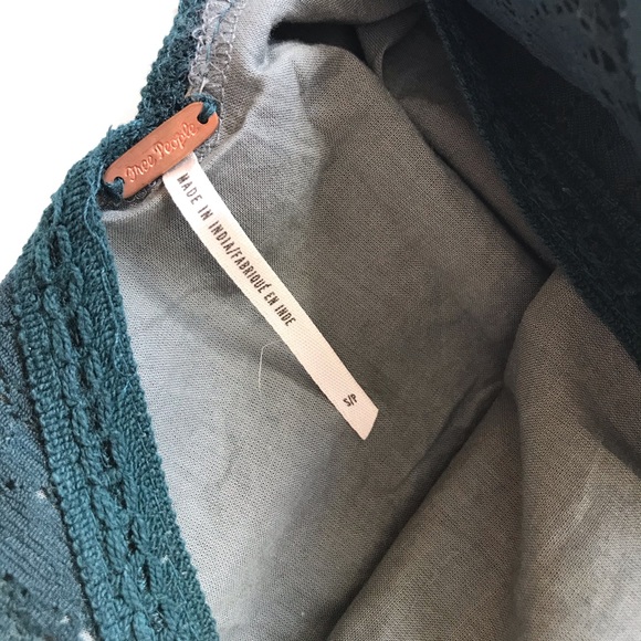 COPY - Free People Angel Lace Dress Jade - Picture 9 of 12